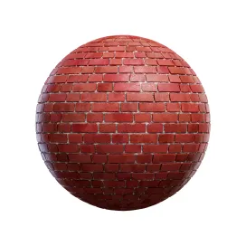 Red brick wall 5